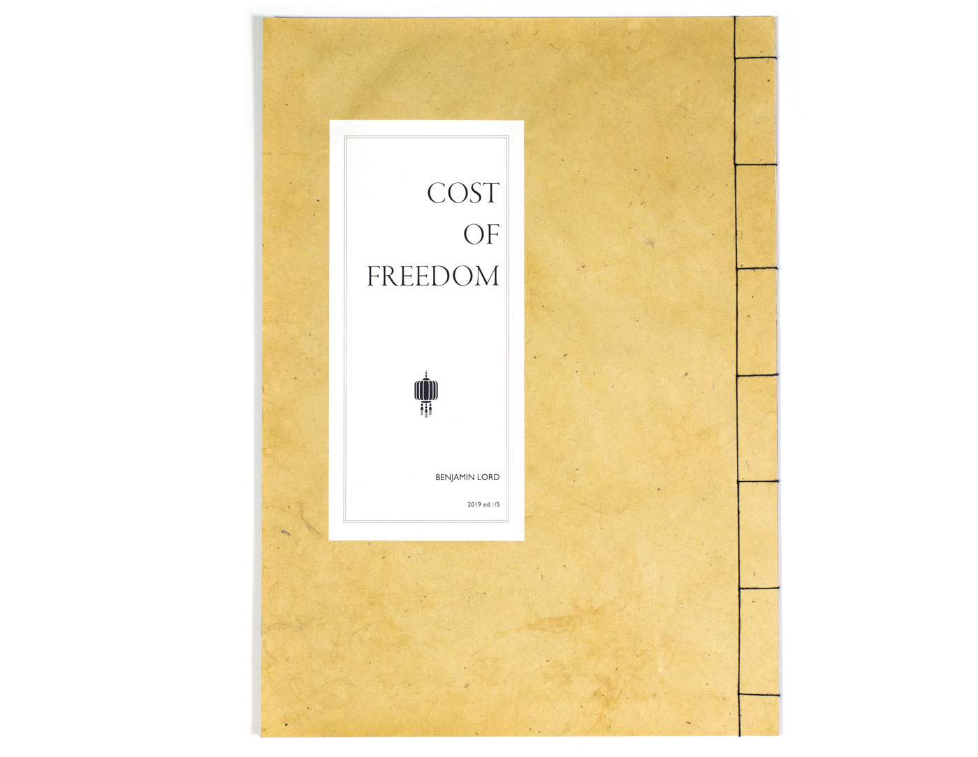The cover of the book Cost of Freedom